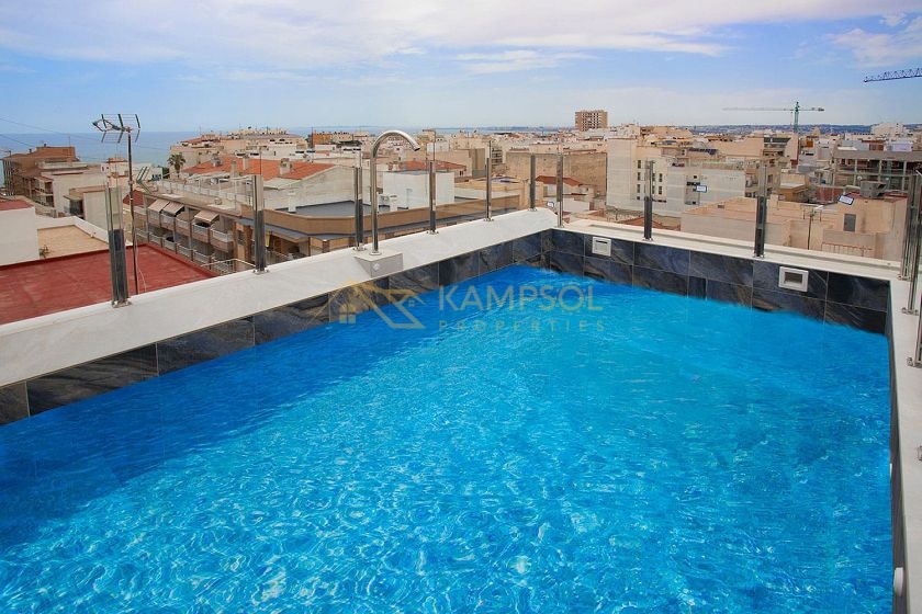 Brand New Apartment with Sea Views & Pool!